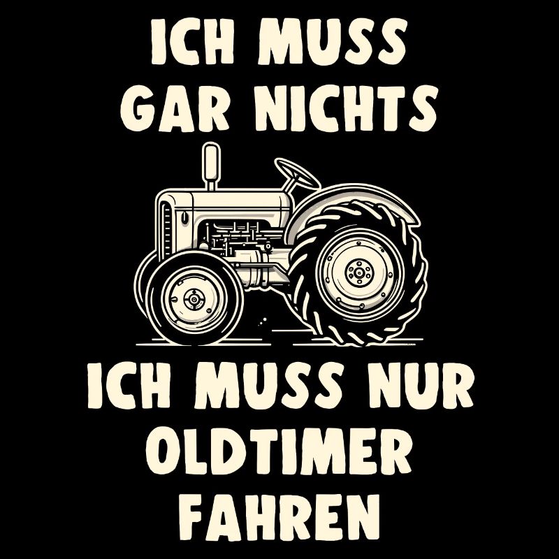Traktor Oldtimer Landwirtschaft Geschenk Bauer