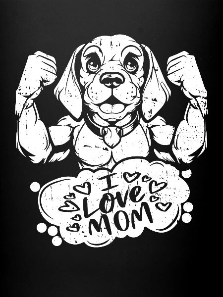 Beagle I Love Dad