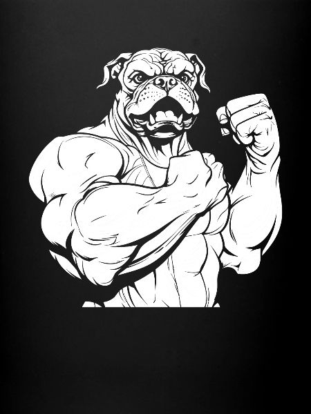 Bouledogue de fitness