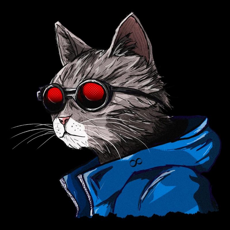 Chat humanoïde - Humanoid cat