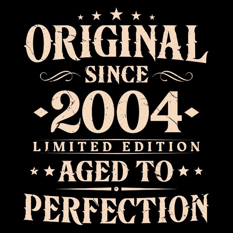 Original Since 2004 Vintage Birthday Gift