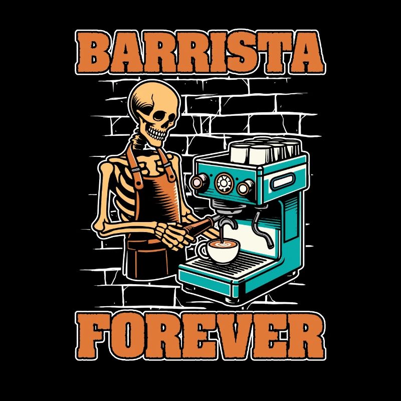 Squelette de café Barista