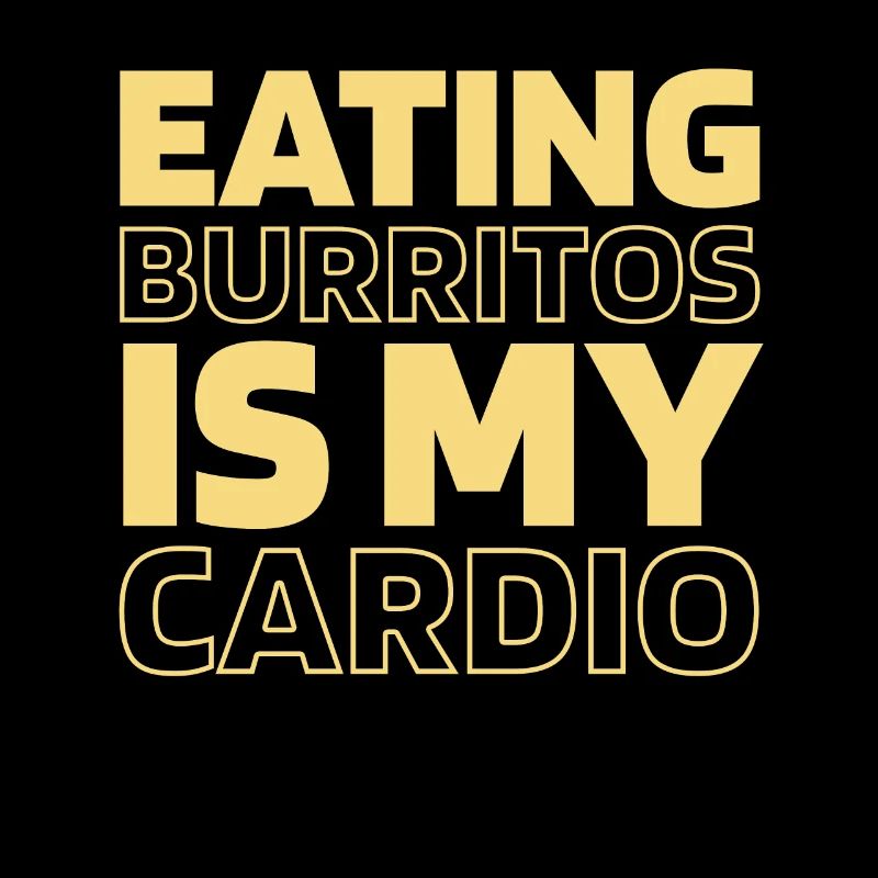 Burrito Citation cardio drôle