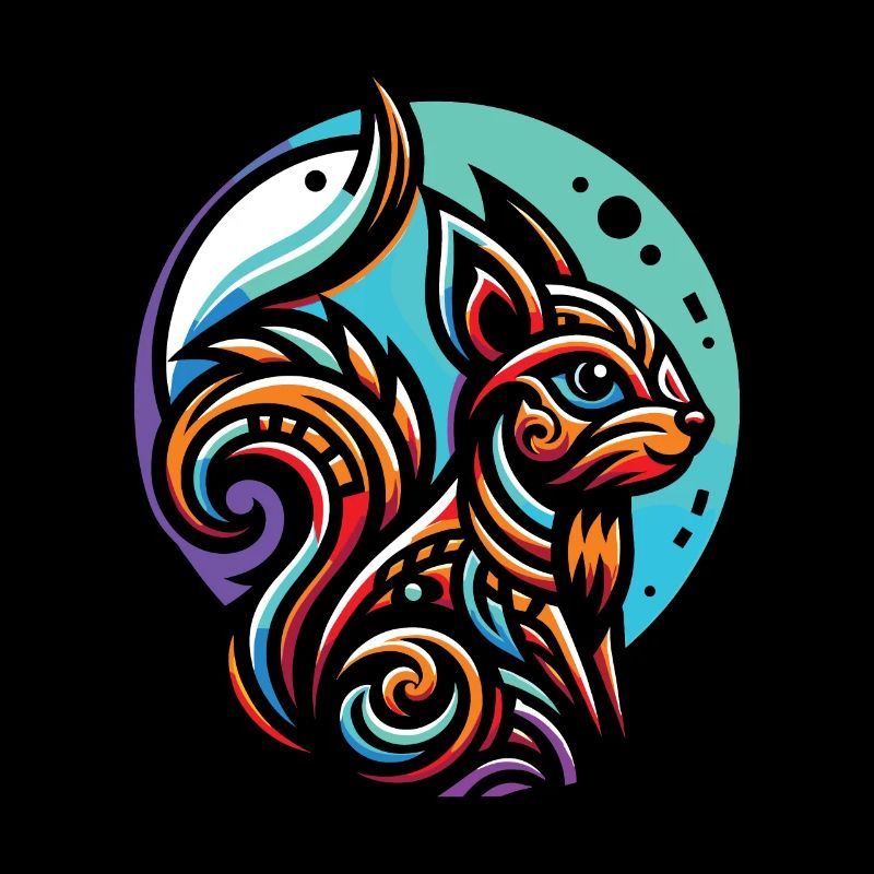 Eichhörnchen Moon Phases