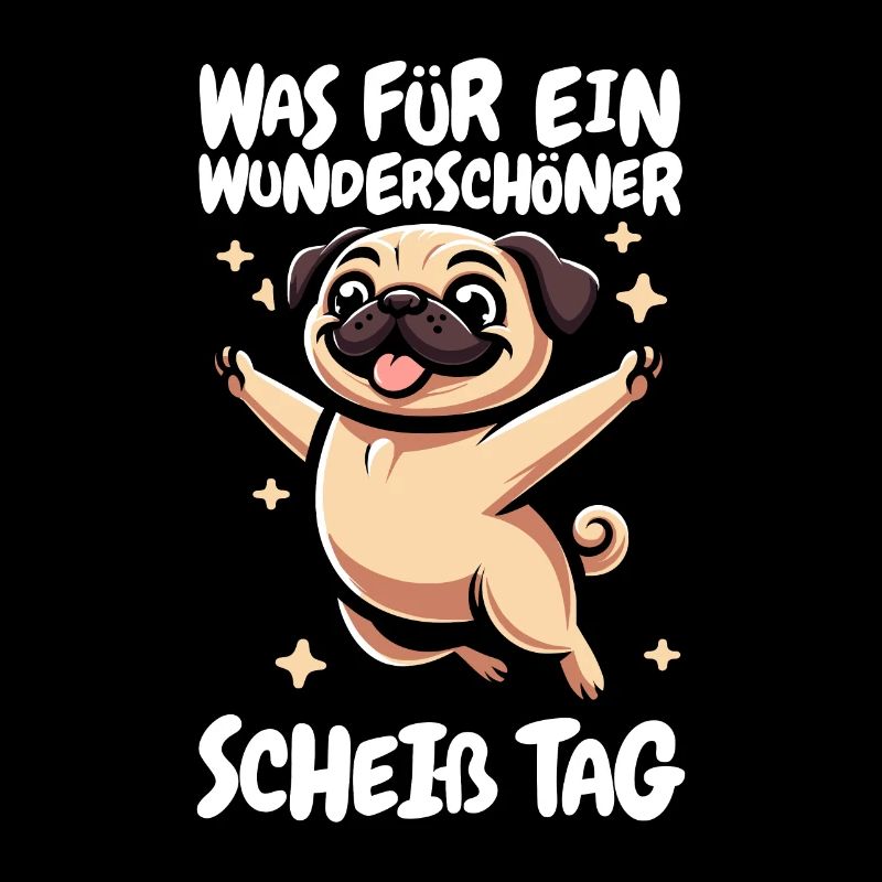 Pug Dog Funny Please Keep Your Mouth Shut