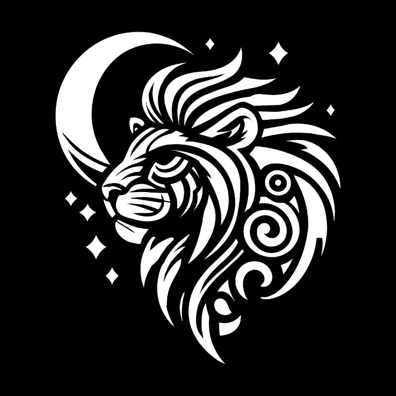 Phases de la Lune Tribale du Lion