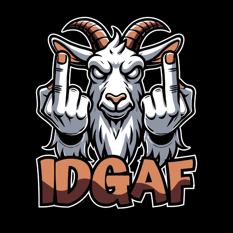 Chèvre Idgaf