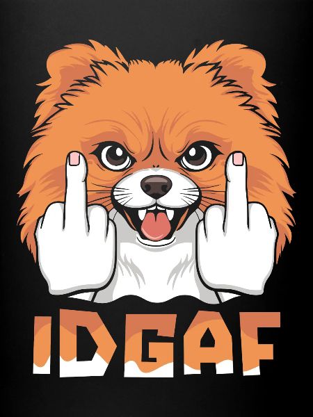 Pomeranian Idgaf