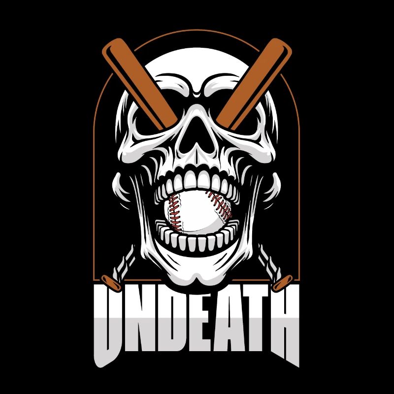 Baseball Skull Undeath