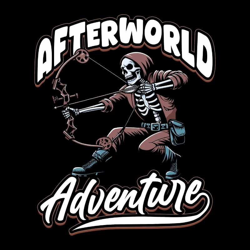 Bow Hunting Bow Hunter Skeleton