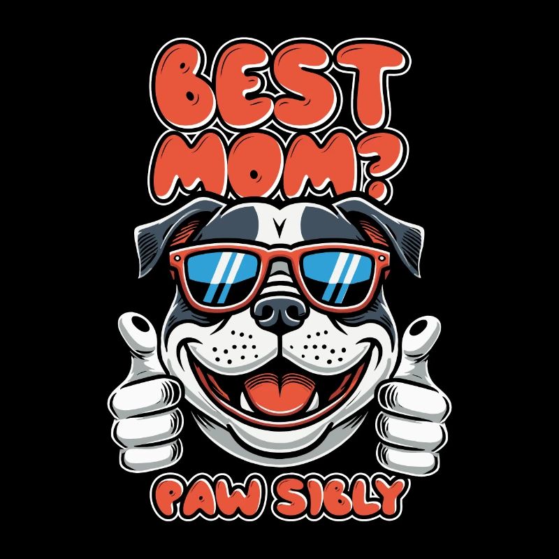 American Bully Mutter Meilleure maman Pawsibly