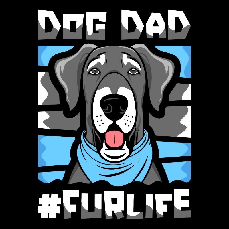 Great Dane Father Dog Dad For Life