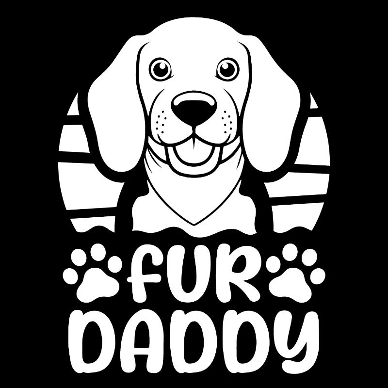 Beagle chien papa pour papa