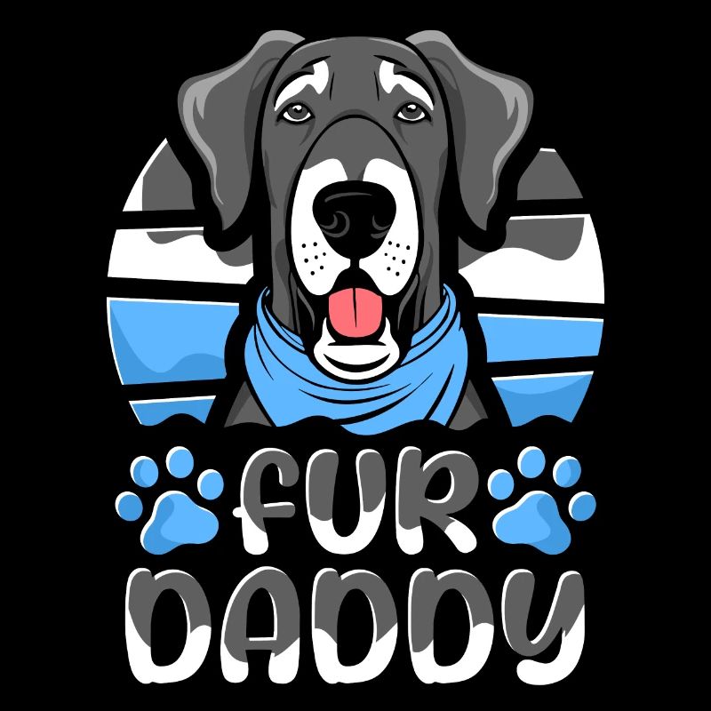 Great Dane Father Dog Dad For Daddy