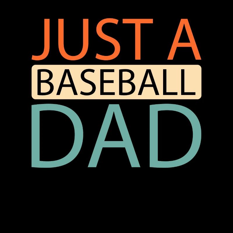 Baseball Juste un papa de baseball