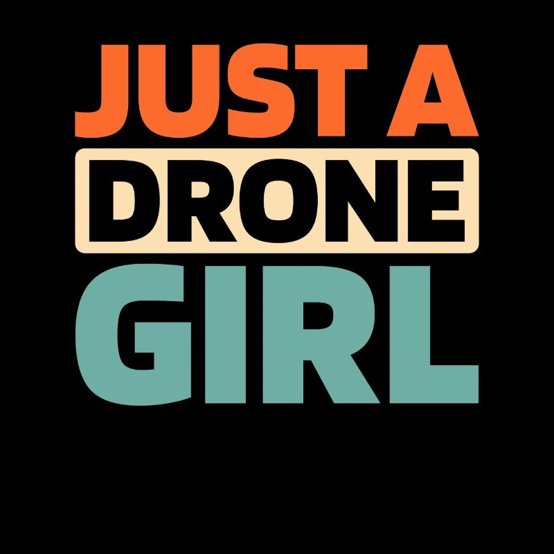 Drone Quadcoptère Juste une Drone Girl