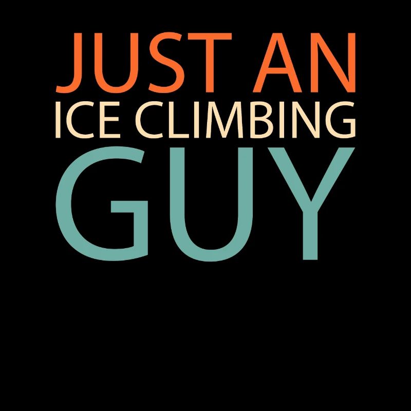 Eisklettern Just An Ice Climbing Guy