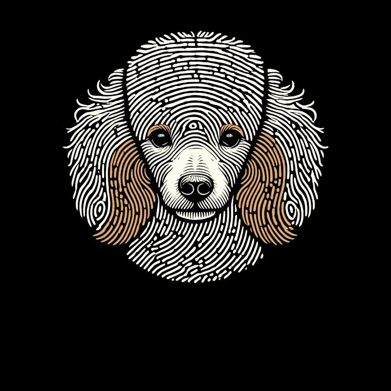 Empreinte digitale de caniche