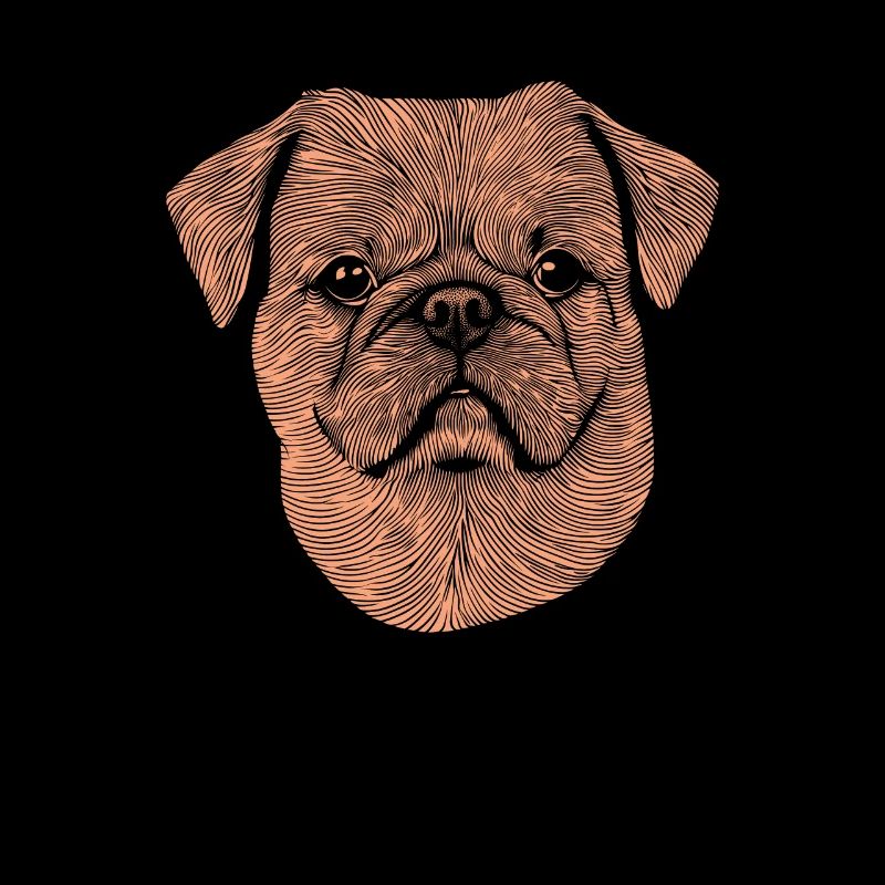 Pekingese fingerprint