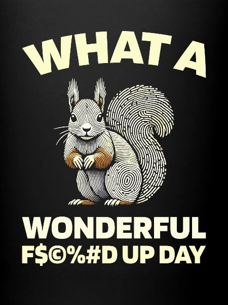 Squirrel Fucked Up Day