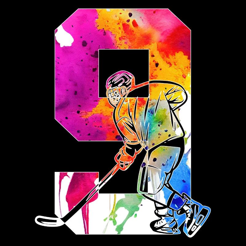 NUMMER 9 EISHOCKEY 9. GEBURTSTAG