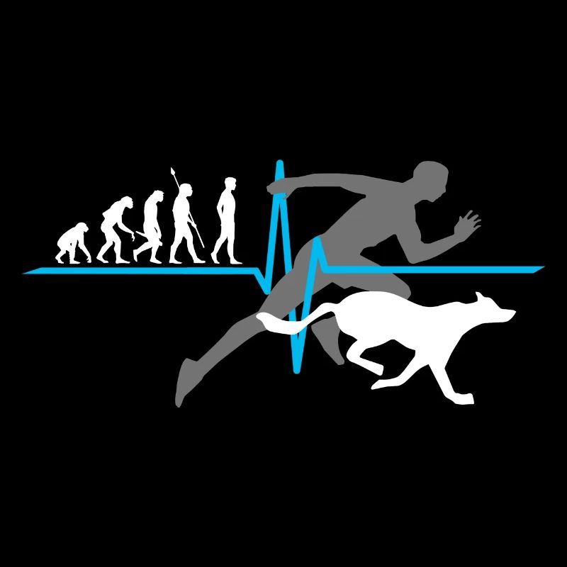 Canicross Herzlinie Joggen Evolution Hund