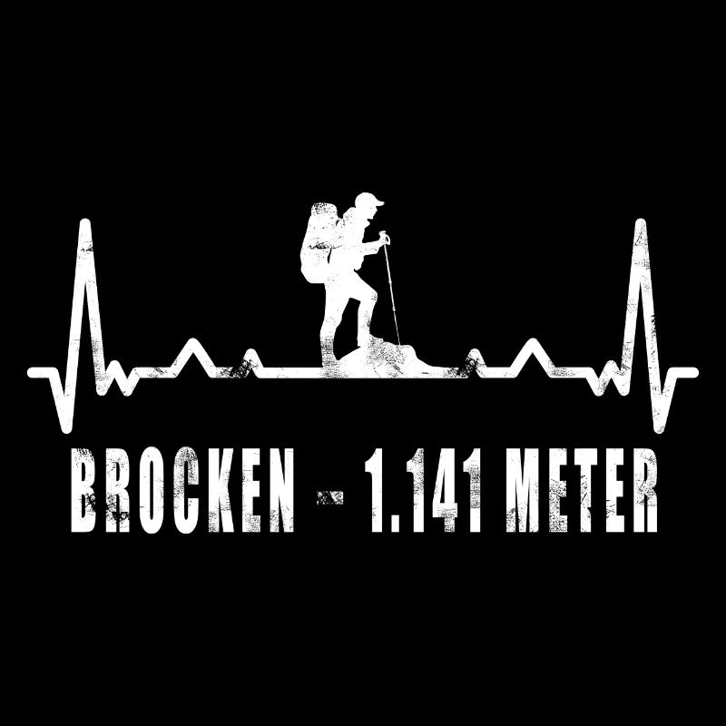 Brocken Hikers Harz Gift Hiker Mountain