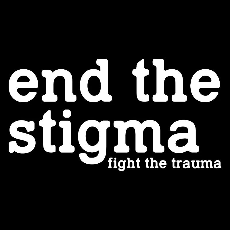 Beenden Sie das Stigma Kampf Das Trauma