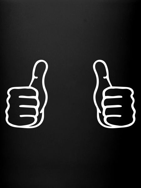 Two thumbs up