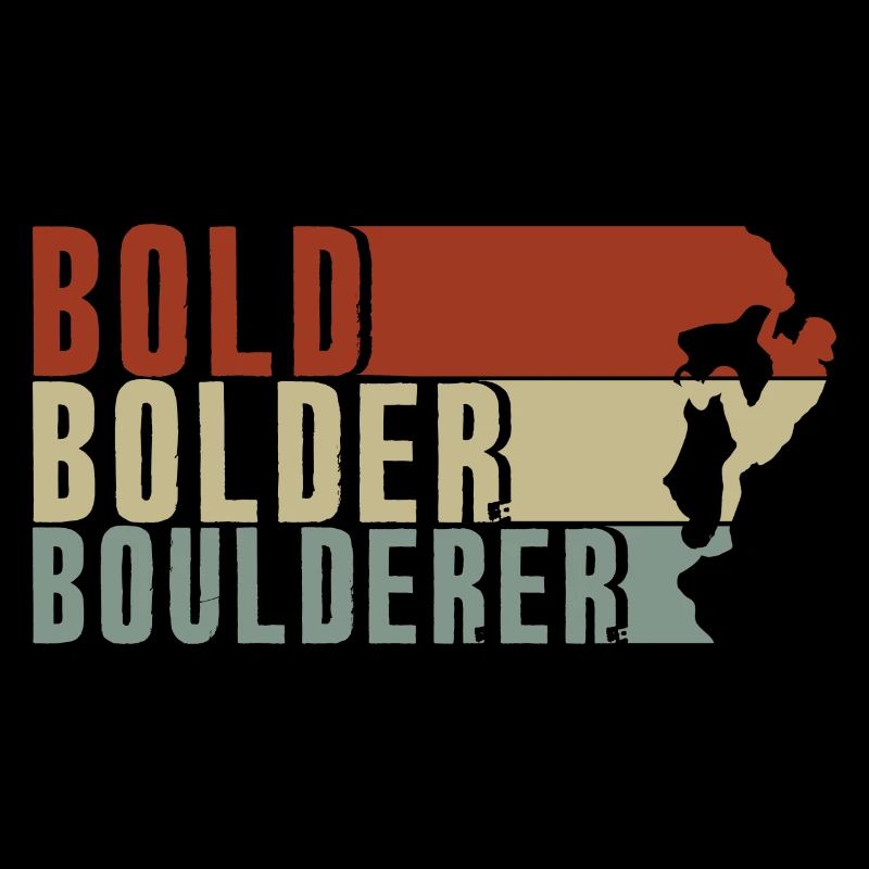 Bold Bolder Boulderer Bouldering Bouldering