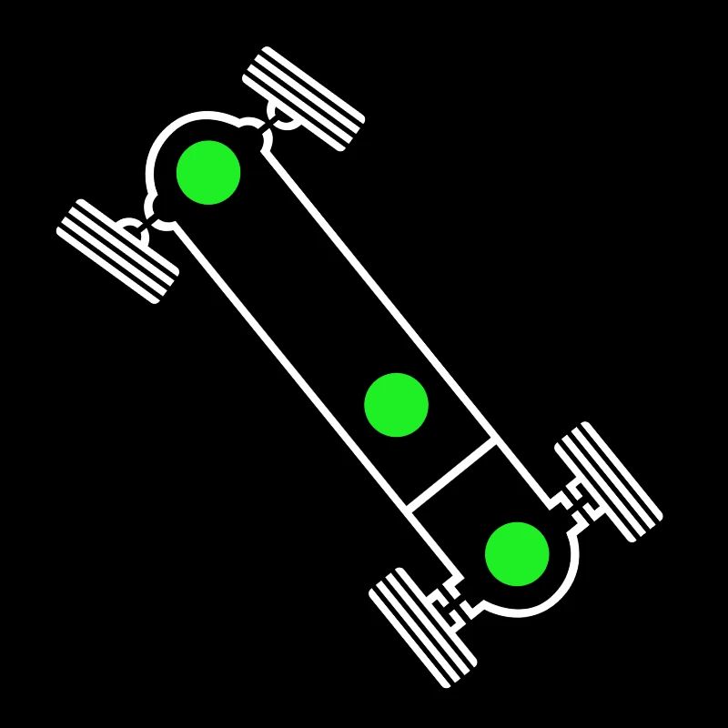 Syncro 4x4 Bus Differentialsperren Symbol Camper
