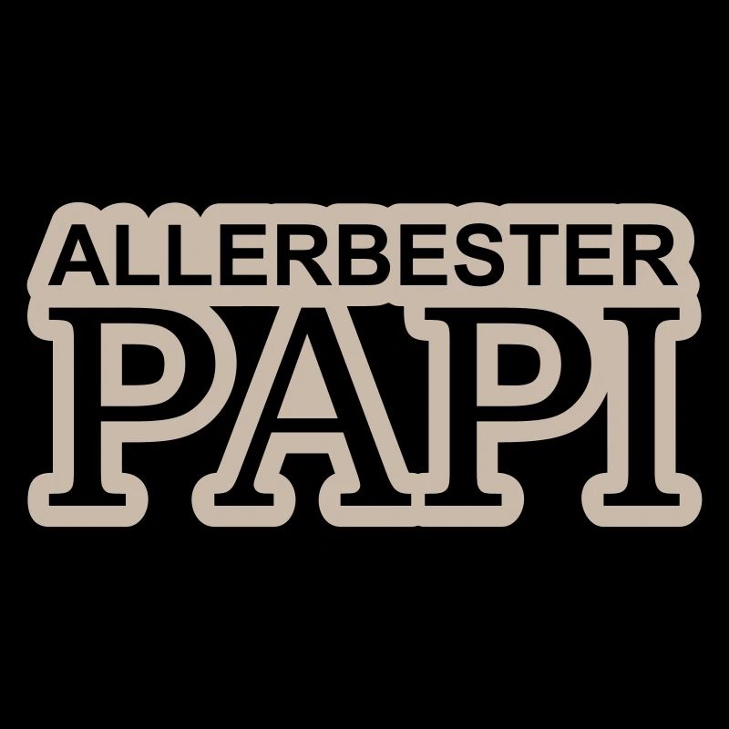 Allesbester Papi Cake topper