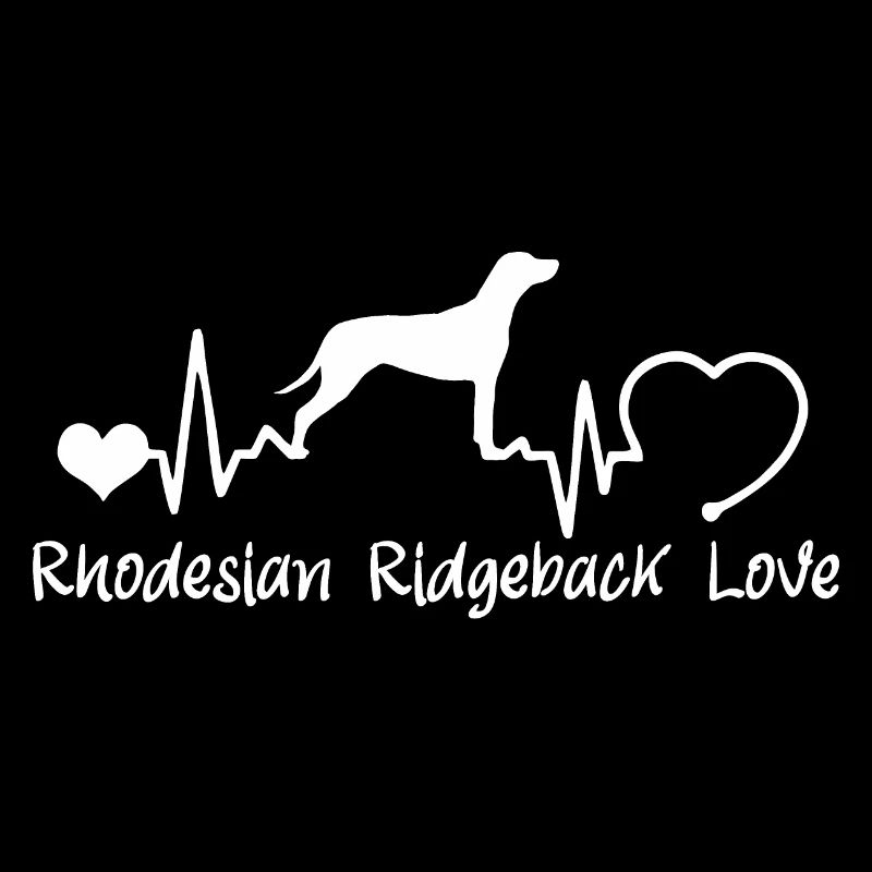Rhodesian Ridgeback mit Herzschlag