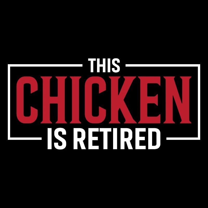 Ce poulet est à la retraite