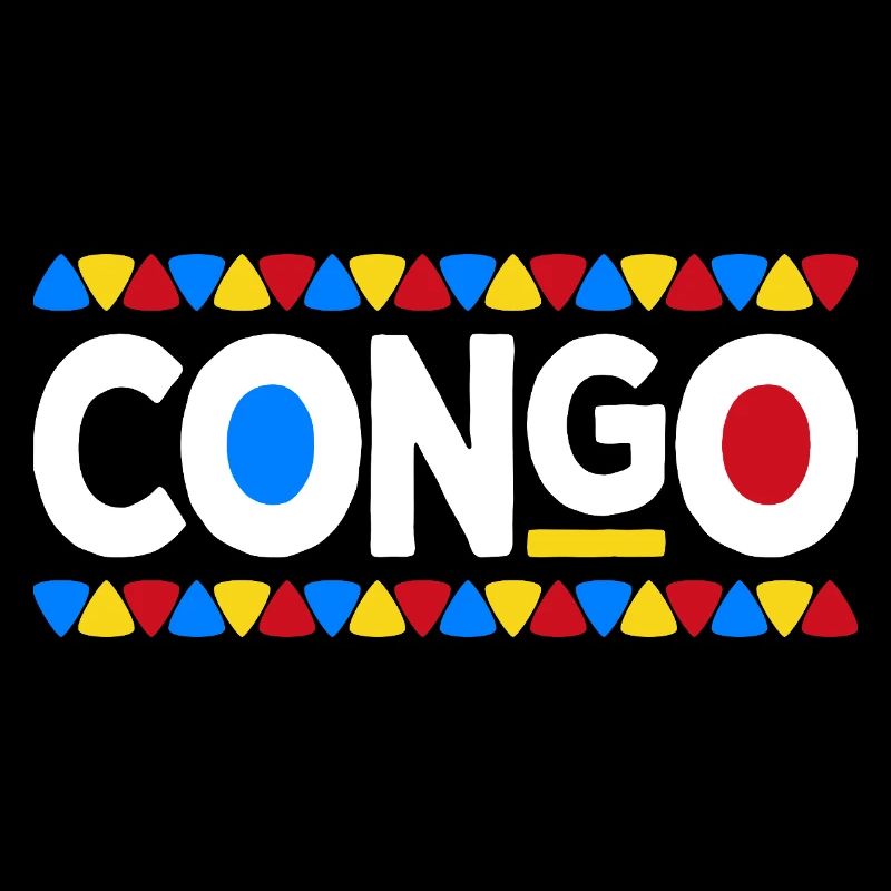 Congolais Drapeau Congo