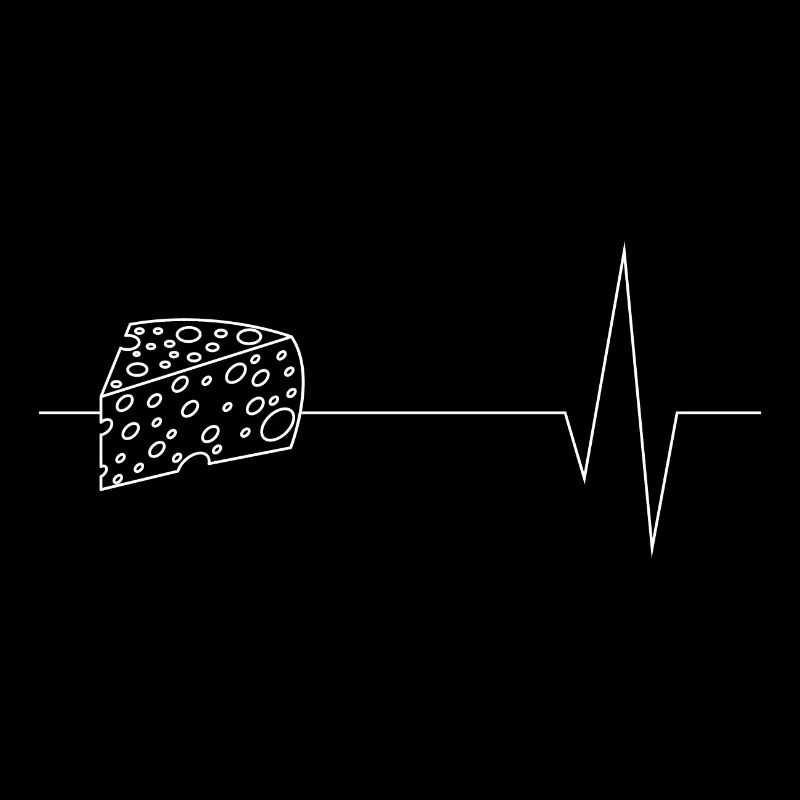 Morceau de fromage Heartbeat Pulse Cheese
