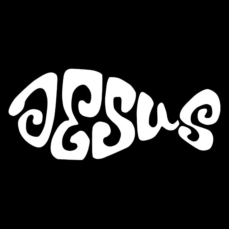 Jesus Fish Design.