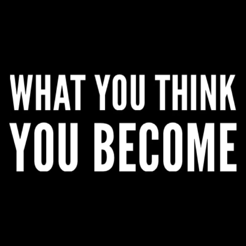 Ce que vous pensez devenir Motivation Dire Citation