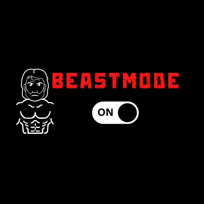 Beastmode On | Geschenk | Training | Gym