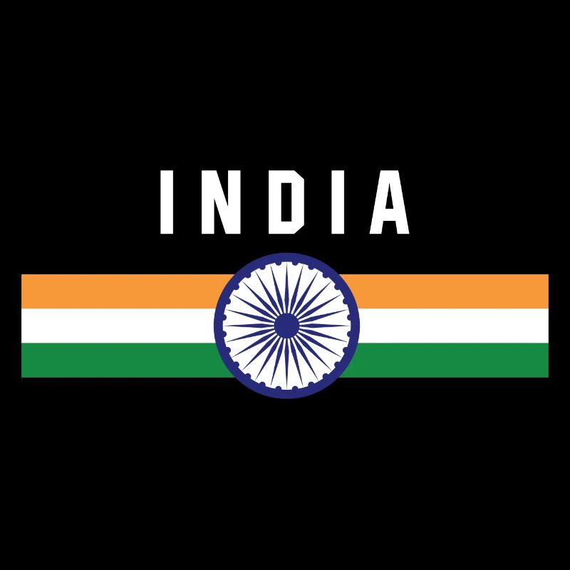 Inde - drapeau et armoiries