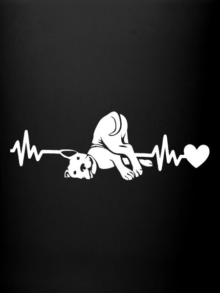 Pitbull Dog Heartbeat Shirt