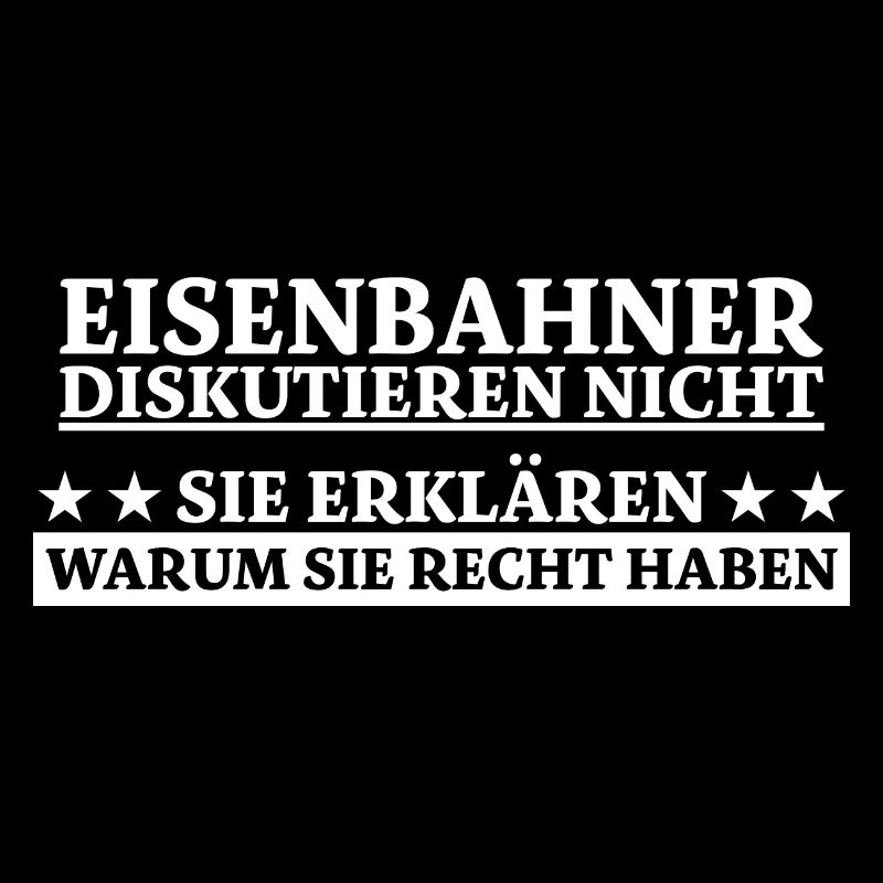 Eisenbahner Spruch Eisenbahn Lokführer Geschenk