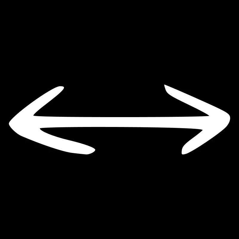 Flèche dessin esquisse blanc