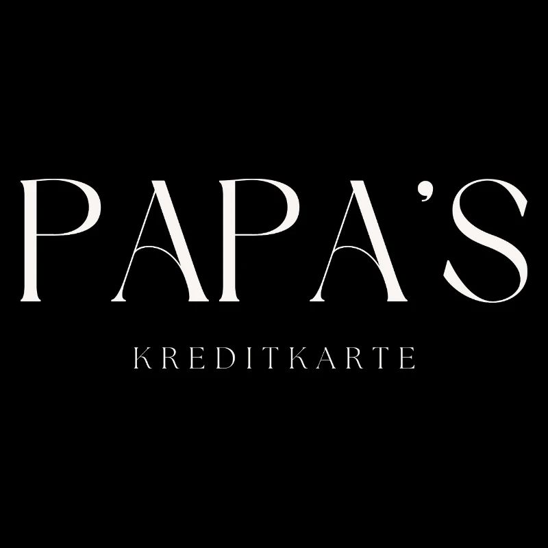 Papas Kreditkarte