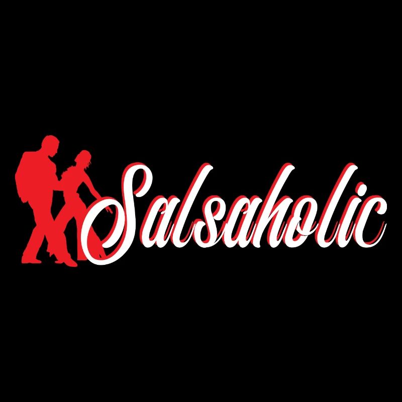 Salsaholic funny salsa dancer gift