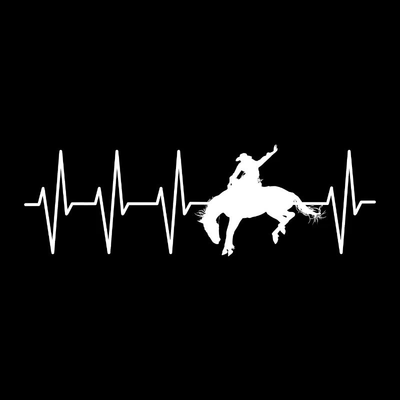 Bronc Riding Cavalier Rodéo cow-boy