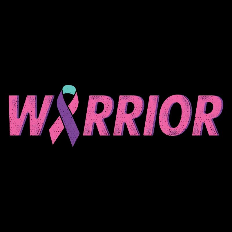 Thyroid cancer ribbon warrior thyroid cancer