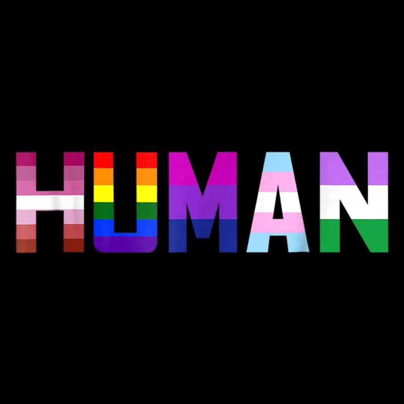 Humanrights Regenbogen LGBTQ CSD Gender Geschenk