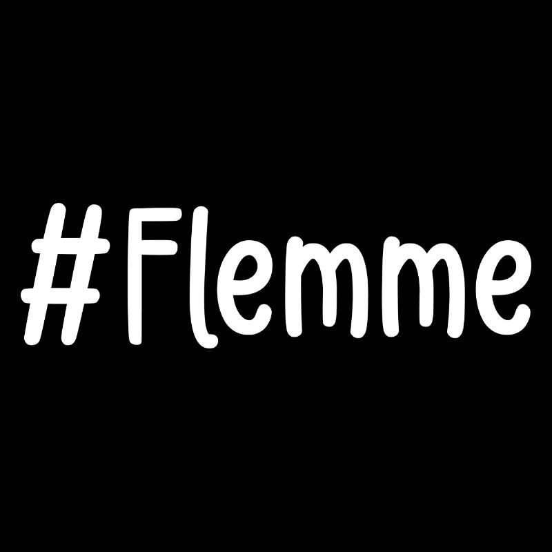 Flemme expression mot phrase émotion texte