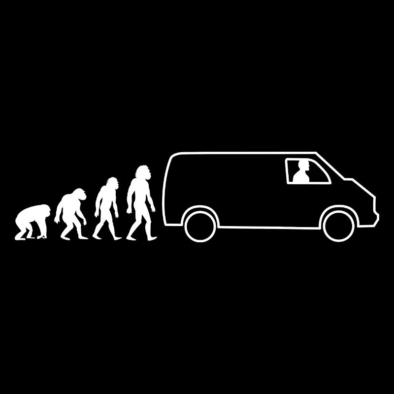 Camping Bus Van Life Evolution Cadeau